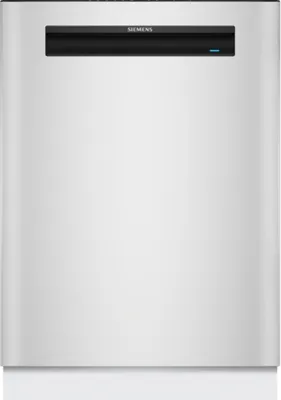 Siemens iQ300, Unterbau-Geschirrspüler, 60 cm, Weiß SN13EW04CS Frontansicht geschlossen