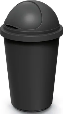 Immagine prodotto di KEDEN® Cestino Rifiuti 50L con Coperchio Pattumiera Secchio 100% Plastica Riciclata per Ufficio Portacarta Raccolta Differenziata
