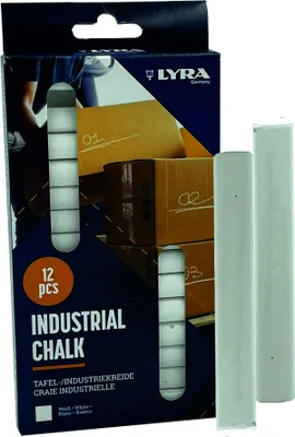 Produktbild von Wandtafelkreide weiss /  Pck a 12 Stück