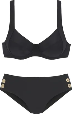 Produktbild von VIVANCE Bügel-Bikini schwarz Größe 44 Cup G