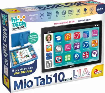 Produktbild von Lisciani 114221, Kinder-Tablet, Schwarz