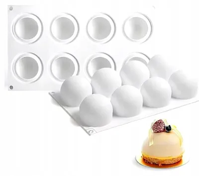 Produktbild von Eurobatt Silikonform Kugel für Monoporzionen Ø 6 cm