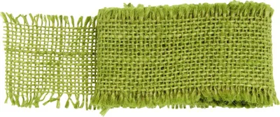 Produktbild von Glorex Juteband grün 40 mm x 1 m
