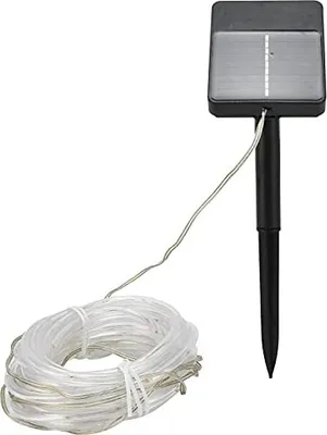 Produktbild von Solar -Feenlichter, 50 LED 7 m angetriebene Wasserdichte im Freien, Garten, Party, Hochzeit (warmes weißes Licht), Sonnenlicht, Sonnenlicht