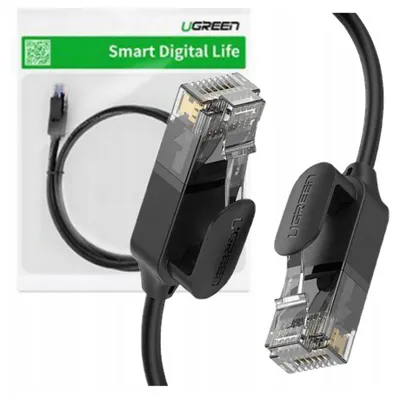 Image de Ugreen Nw122 Ethernet Rj45, Cat.6A, Utp, 3M (Noir) Câble réseau