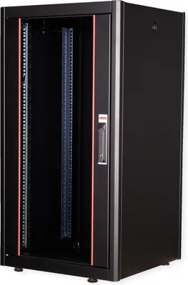 Obrázok produktu pre ROLINE 26.21.0200, Voľne stojací rack, 22U, 600 kg, Koľajnice racku, Nastaviteľné nohy, 45,4 kg