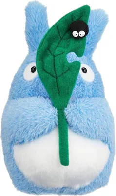 Immagine prodotto di Il mio vicino Totoro: Peluche - Totoro e Kurosuke (M) di medie dimensioni - 17 cm