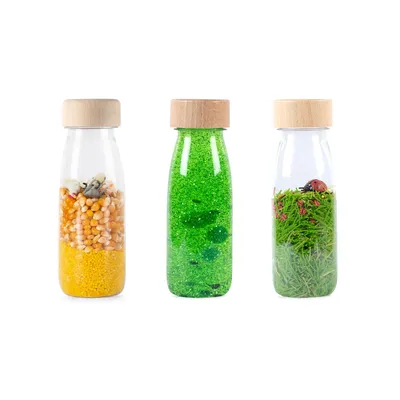Produktbild von Petit Boum 3er-Set Sensorikflaschen Leben