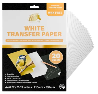 Produktbild von Graphitpapier zum Zeichnen und Übertragen (20 Blatt)