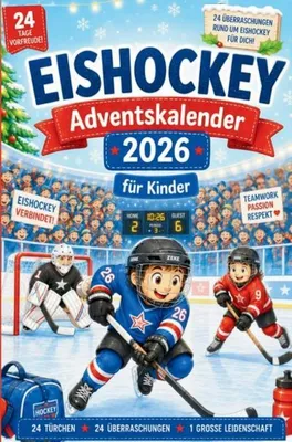Produktbild von Eishockey-Adventskalender 2026 für Kinder