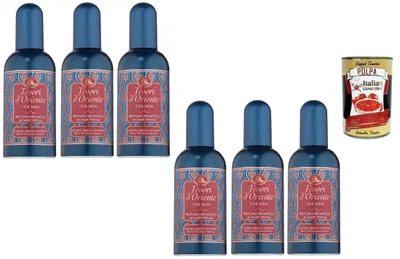 Produktbild von Italian Gourmet Edt Herrenparfüm Ebenholz & Ginseng 6x100ml mit Polpa
