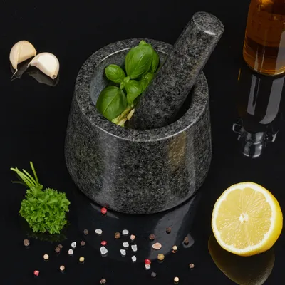 Obrázok produktu pre Mažiar s tĺčikom, Granit 13,5 cm, RD9959