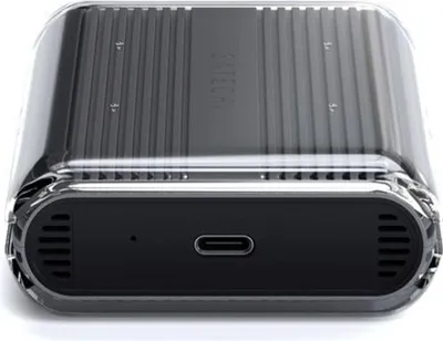 Produktbild von Satechi, USB4 Pro SSD NVMe Gehäuse M.2 8Gb/s externes Aluminiumgehäuse, Silber