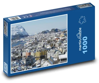 Obrázek produktu pro martinpuzzle - Puzzle 1000 - Norsko - město