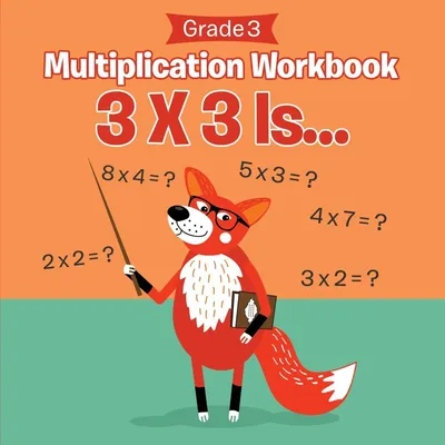 Produktbild von Grade 3 Multiplication Workbook 3 X 3 Is... (Math Books)