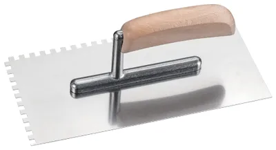 Produktbild von WESTEX Zahnkelle Edelstahl 270 x 130 mm Zahnung 6x6 mm
