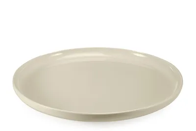 Produktbild von KONSIMO VICTO Tafelservice Geschirrset hergestellt in der EU (18-tlg), 6 Personen, Steingut, Spülmaschinenfest, mikrowellengeeignet, beige, rund
