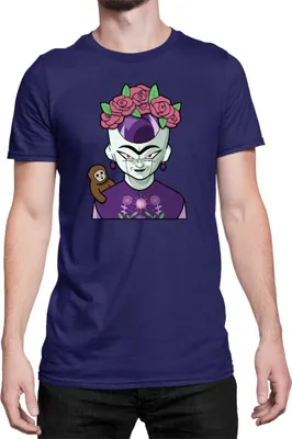 Produktbild von Herren T-Shirt Dragon Anime Manga Ball Z Frieza 03, Man S / Dunkelblau