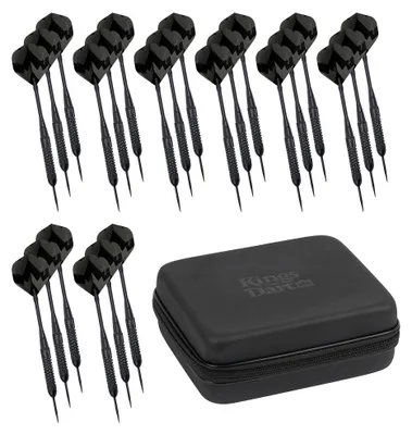 Produktbild von Kings Dart Steeldart-Set "Mix Darts Team"