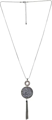 Produktbild von Steuer Modeschmuck Anhänger mit Kette Metall 84cm silber ohne 445050151