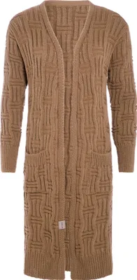 Produktbild von Knit Factory Bobby Lange Strickjacke - Nude - 36/38