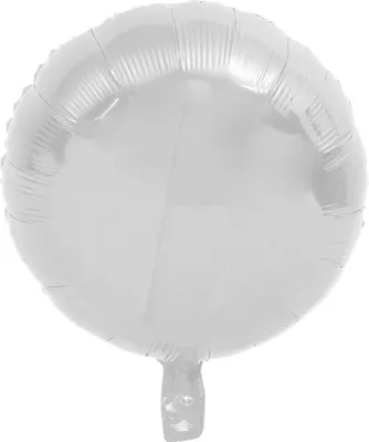 Image de Ballon rond en plastique, blanc, env. 45 cm