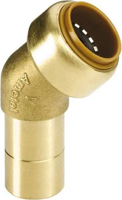 Produktbild von Kupfer Steckfitting Tectite Winkel 45° 15 mm innen/außen lösbar DVGW