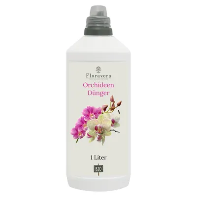 Produktbild von Floravera Premium Orchideen Flüssigdünger 1 Liter Dünger Orchideendünger