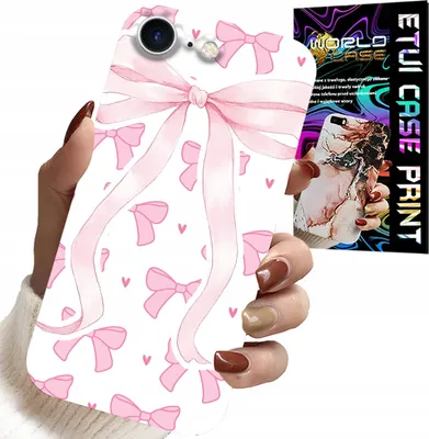 Produktbild von Etui Für Iphone Se / Se2 - Rosa Schleife Mode Designs Fall