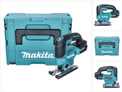 Obrázek produktu pro Akumulátorová výkyvná přímočará pila Makita DJV 184 ZJ 18 V bezkartáčová + Makpac - bez baterie, bez nabíječky