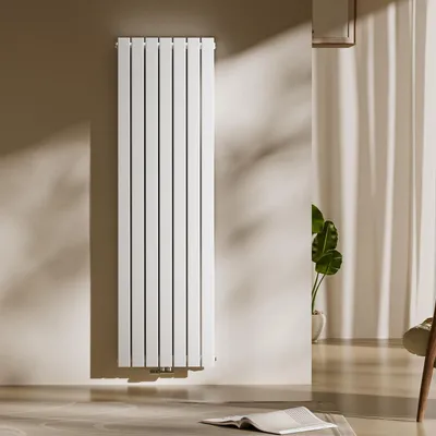 Zdjęcie produktu dla Grzejnik panelowy Heilmetz 180 x 54 cm, pionowy, płaski, dwuwarstwowy, z centralnym przyłączem, do salonu i sypialni, biały
