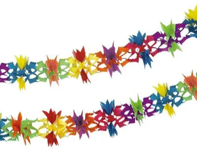 Produktbild von Papstar Girlande, Papier Ø 17 cm, 6 m Fantasy 19257