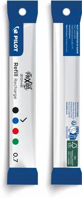 Produktbild von Tintenroller Nachfüllmine Frixion Zone 0,4 blau Packung mit 12 Stück