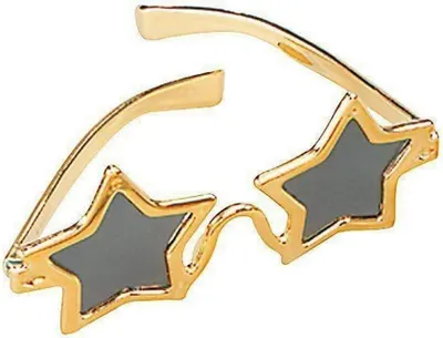 Immagine prodotto di Bristol Novelty - Stella - Occhiali BN2871 (Taglia unica) (Oro)