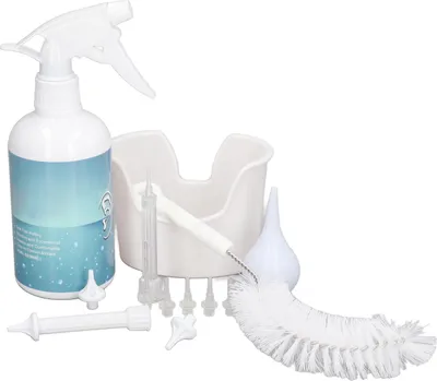 Produktbild von Ohrspülsystem-Set, Wasserwaschspritze, Quetschbirne, Reinigungsspülung für Erwachsene und Kinder