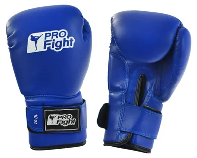 Produktbild von PROfight - Boxhandschuhe, Logo, PVC MR78424 (10) (Blau)