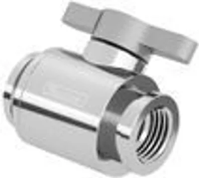 Produktbild von Barrow Ball Valve (10mm) G1/4 Zoll Kugelhahn, silber - silber