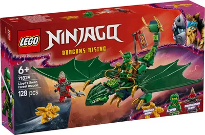 Obrázek produktu pro LEGO® NINJAGO® 71829 Lloydův zelený lesní drak