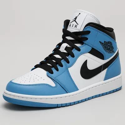 Produktbild von Jordan 1 Mid Univerity Blue  40,5EU