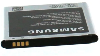 Produktbild von Akku für Samsung Galaxy Grand 2 Li-Ion 3,8 Volt 2600 mAh schwarz.
