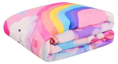Imagen del producto de Manta ponderada, color rosa, 100 x 150 cm, 4 kg, Isomedix