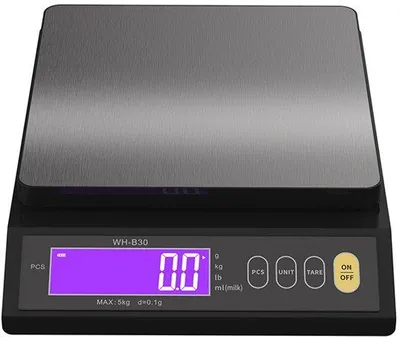 Zdjęcie produktu dla Elektroniczna waga kuchenna z podziałką w gramach, funtach i uncjach, 10 kg