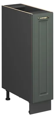 Immagine prodotto di Armadio cucina dispensa alto Vicco Fame-Line Verde-oro rustico/Antracite 20 cm senza piano di lavoro, Model 61680