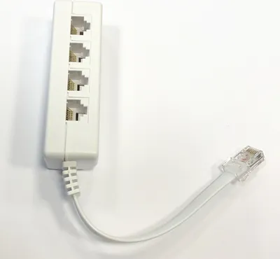 Produktbild von Datacom Utp Cat3 4Xrj45 (8P2C-1M/4F)