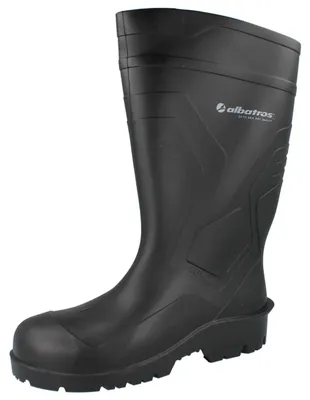 Produktbild von ALBATROS Protector Plus Sicherheitsgummistiefel S5 schwarz - Größe: 43
