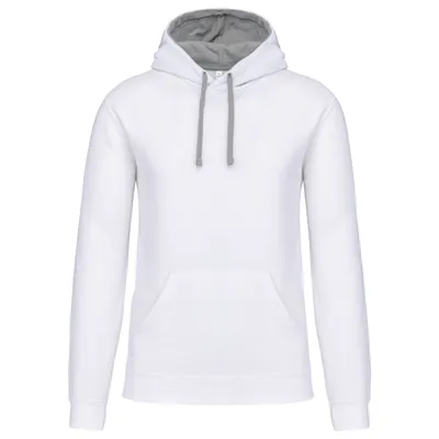 Productafbeelding van Kariban herenhoodie, bicolor