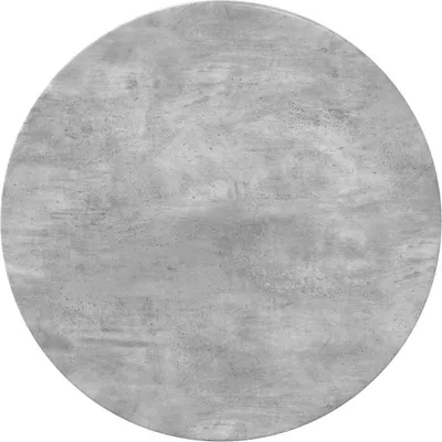 Zdjęcie produktu dla Blat stołu vidaXL, kolor betonowy, średnica 70 cm, grubość 1,5 cm, materiał: płyta wiórowa