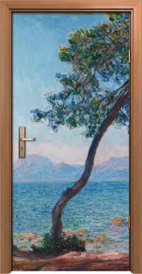 Produktbild von Türposter 90x200 cm Türaufkleber Türtapete Türfolie Klebefolie Claude Monet das Esterelgebirge