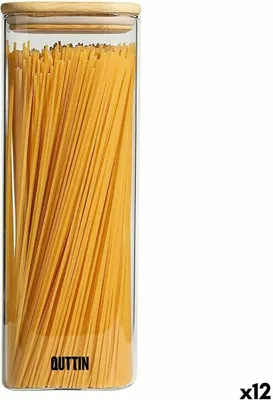 Immagine prodotto di Vaso quadrato in bambù quttin 2,15 l 10,2 x 28 cm (12 pezzi)