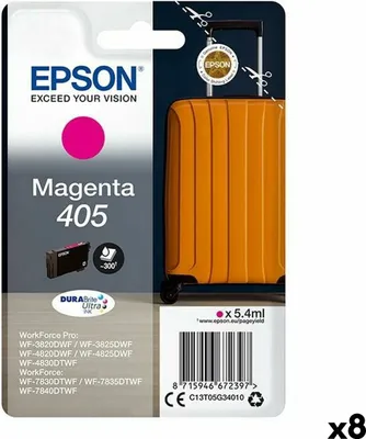 Image de Cartouche d'encre originale Epson Nº 405 Magenta (8 pièces)